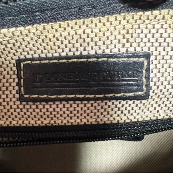 Y2K Dooney & Bourke Mini Shoulder Bag in Monogram Pattern - Picture 8 of 10